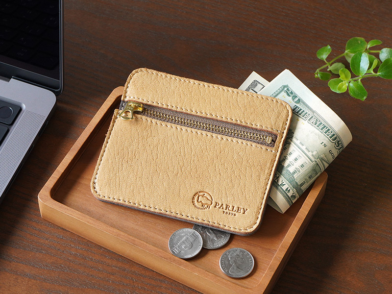 フィンランド産エルクレザースリムウォレット