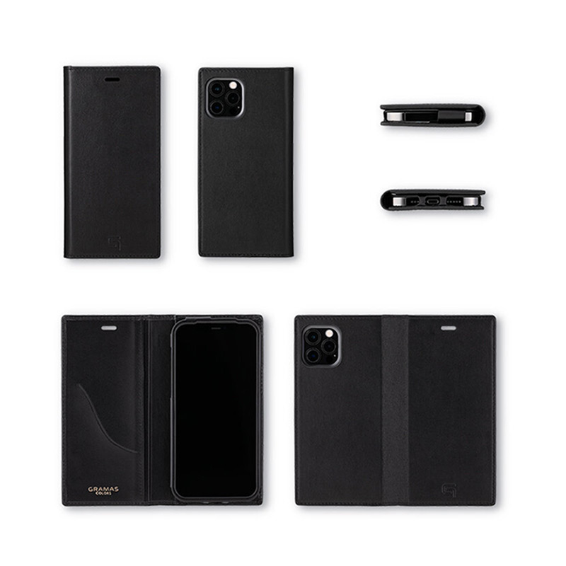 スタイリッシュデザイン、イタリアンレザーのスマホケース、iPhone13 mini Pro Max