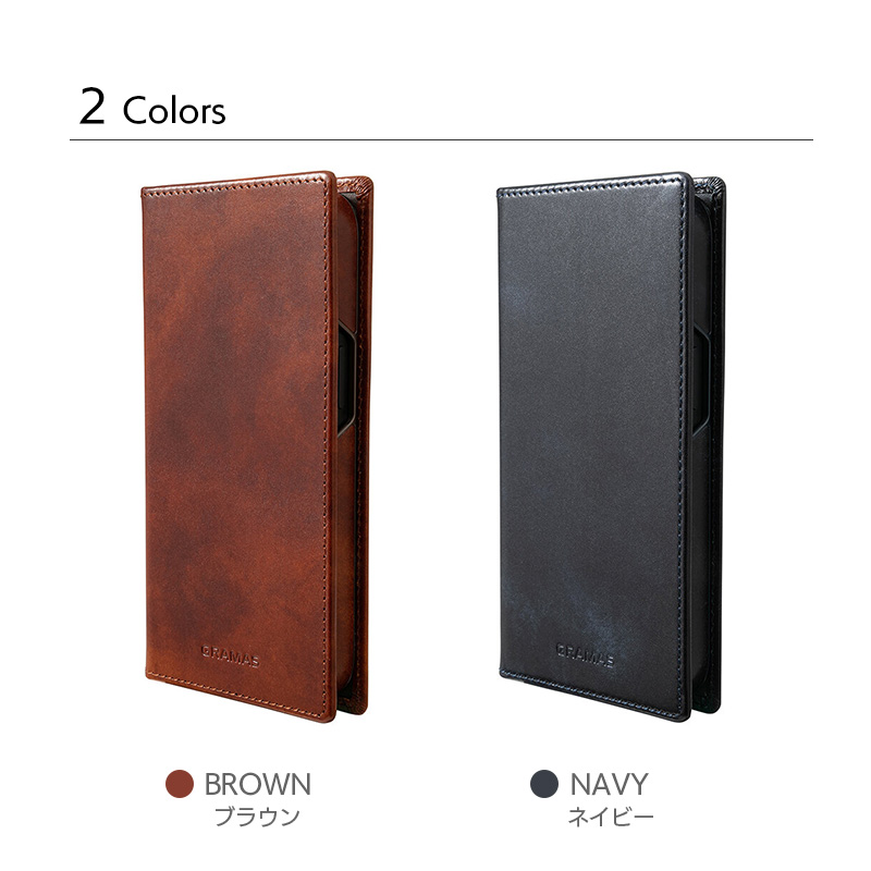 G-FOLIO ミュージアムカーフレザー フォリオケース for 15シリーズ