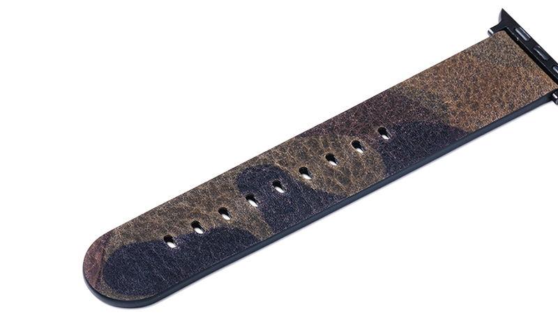 ノーステッチ仕上げのAppleWatchバンド