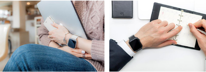 様々なスタイに馴染むGRAMAS Italian Genuine Leather Watchband