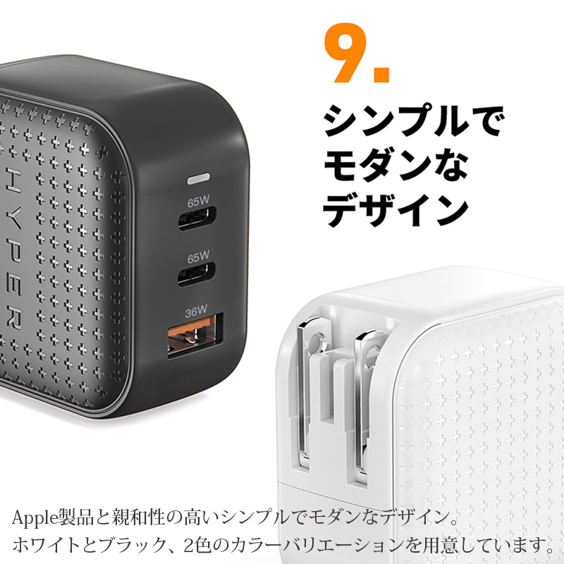 シンプルでモダンなデザイン