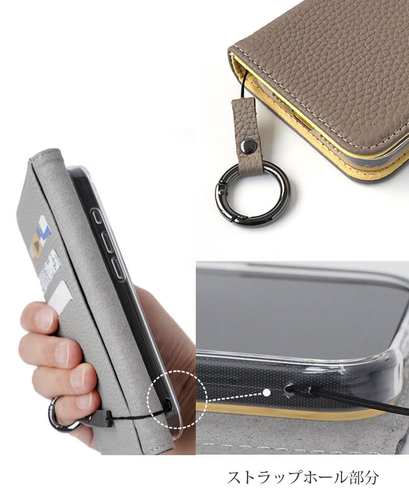 落下防止ストラップ（ストラップホール付き）