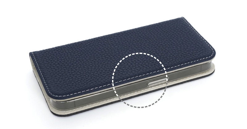 フラップにマグネット内蔵