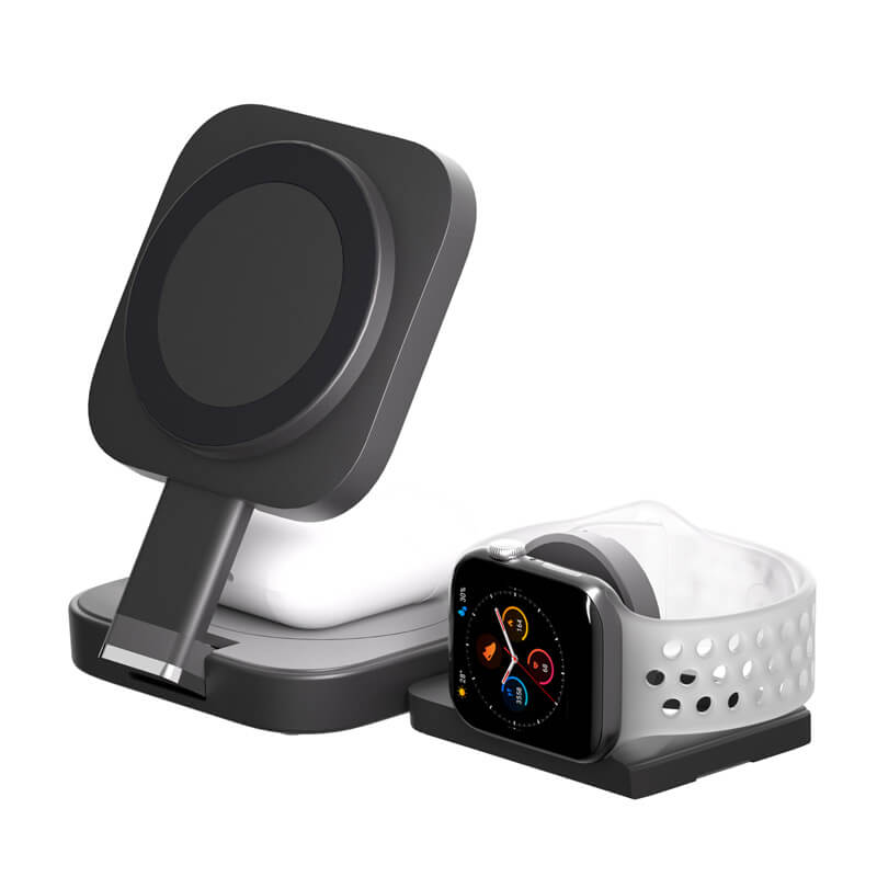 Hacray 3in1 折りたたみワイヤレス充電スタンド