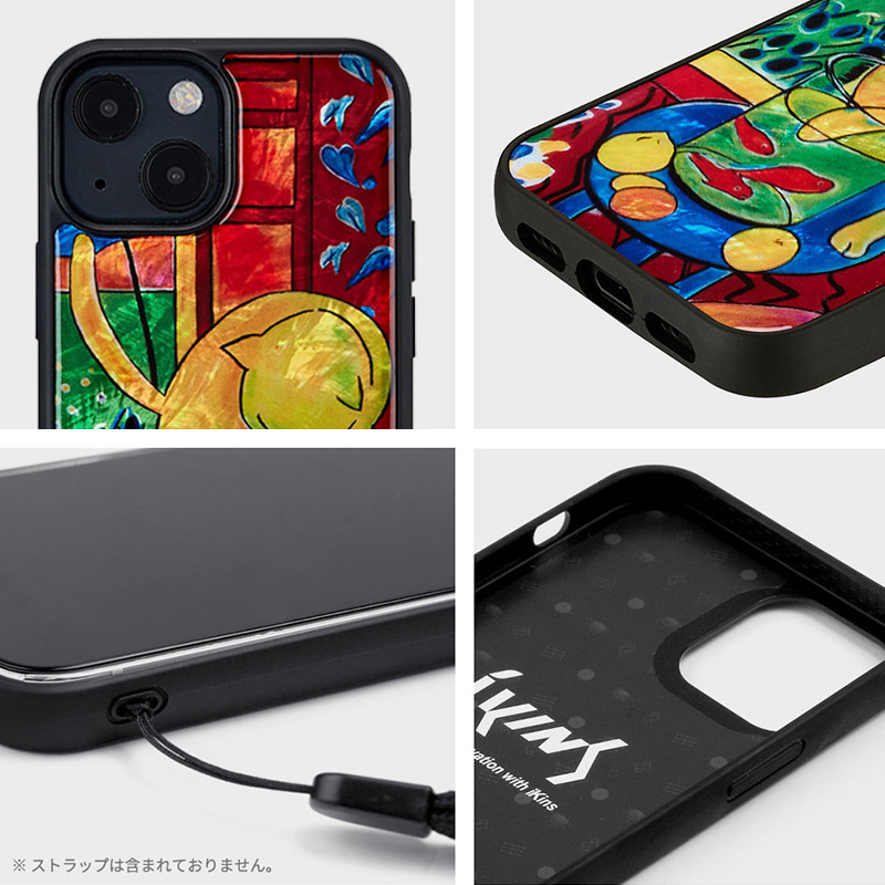 iPhoneを活かす機能性。ストラップホールあり。※ストラップは含まれていません。