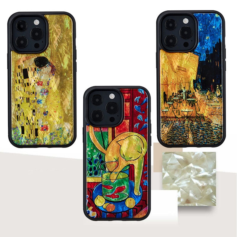 クリムト「接吻」・アンリ・マティス「魚と猫」・ゴッホ「夜のカフェテラス」