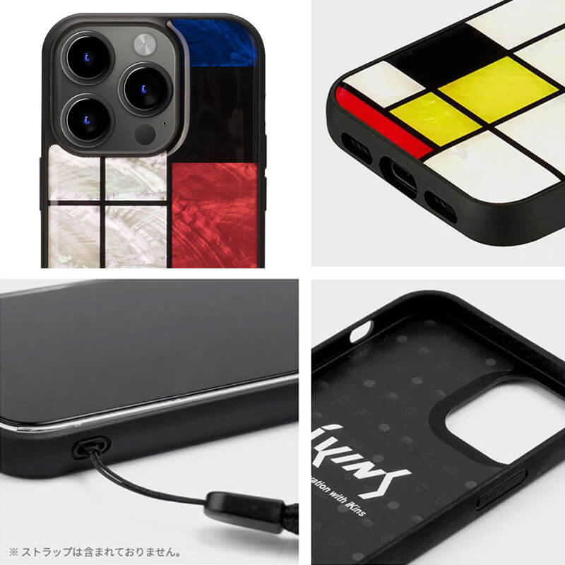 ストラップホールあり。※ストラップは含まれていません。