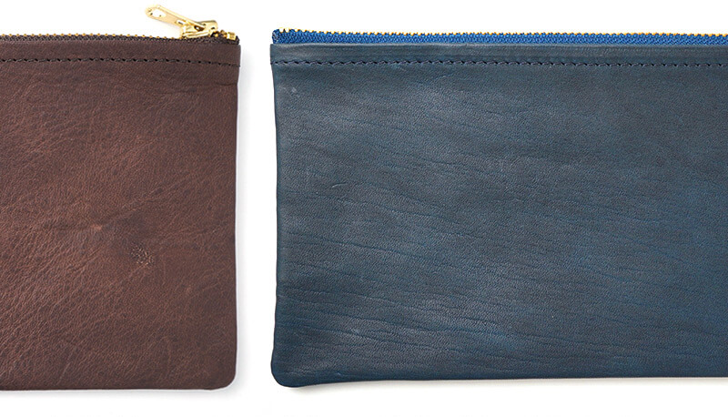 革独特の表情を大切に仕上げた「素上げ」