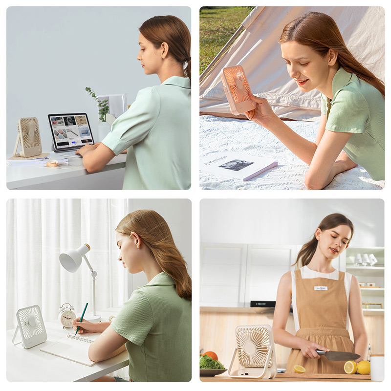 Ultra Thin 卓上ファン Life1 3Way 置く・持つ・吊す