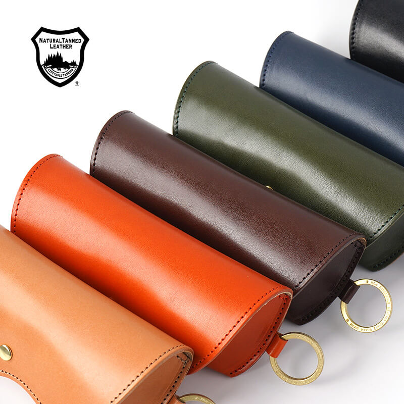 栃木レザー メガネケース