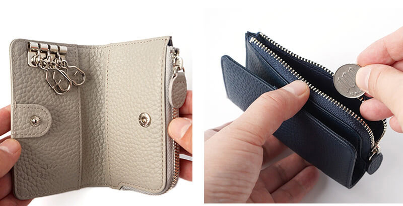 開閉ホック、L字ファスナー