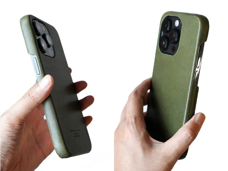 ボタンまわりは操作がしやすい形状になっています。