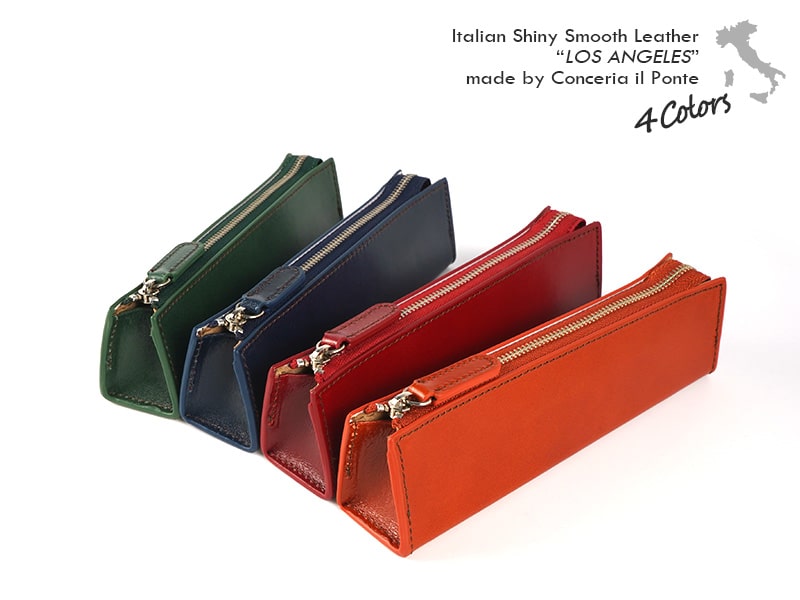 自立するスリムなシンプルな三角ペンケース