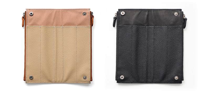 仕切りホルダー付きが便利なペンケース