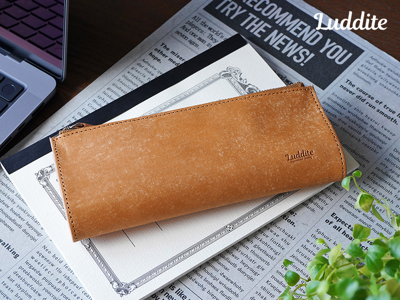 Luddite ラダイト MAYAレザー ベンディペンケース