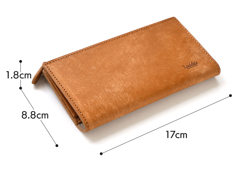 シンプルな長財布