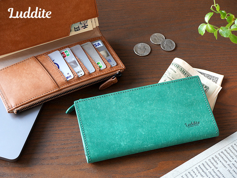 MAYA Leather<br>スリムロングウォレット