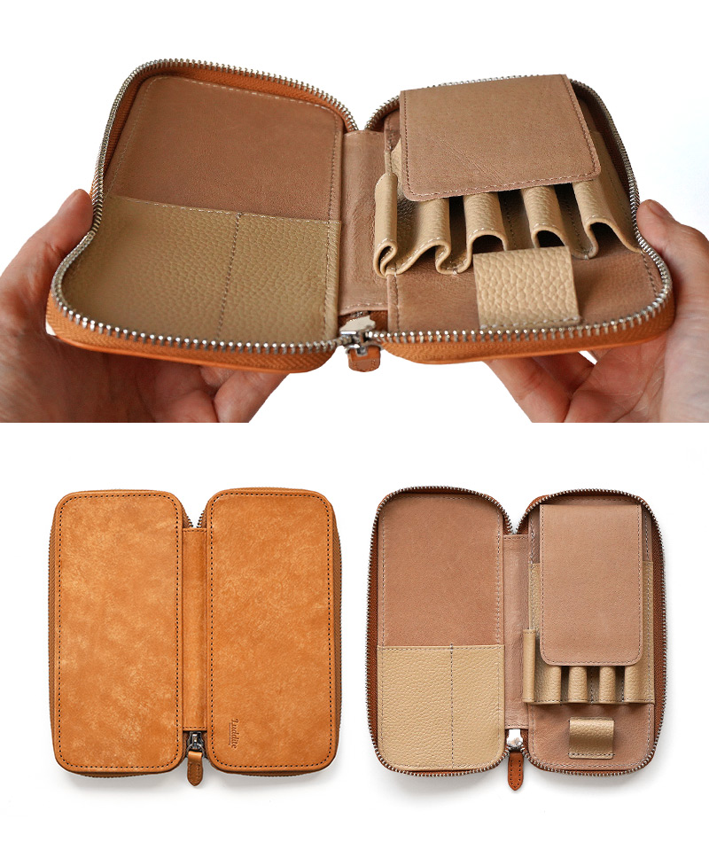 フラットに開きます