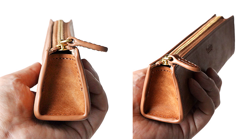 スリムでスマートな造り