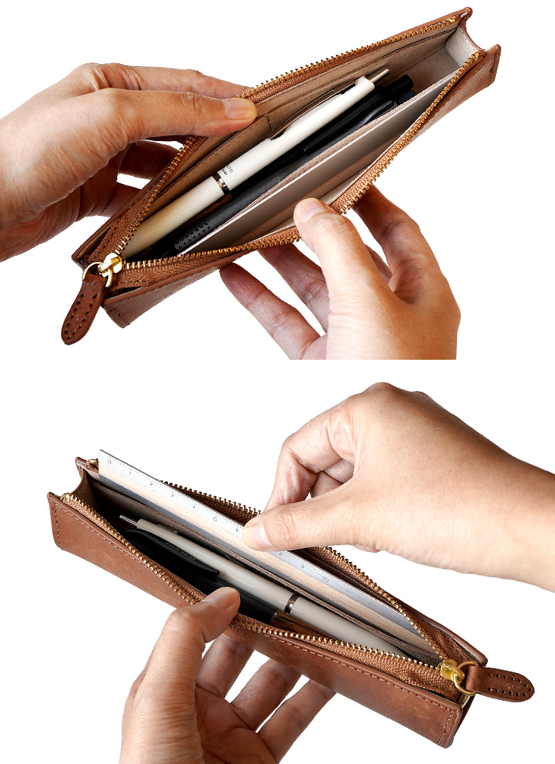 厳選されたお気に入りの筆記具と一緒に