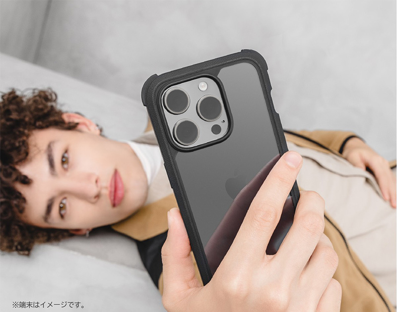 透明度の高いクリアケース