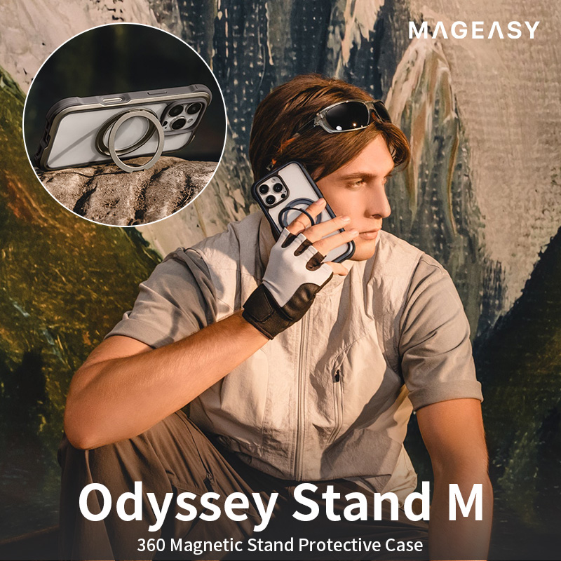 スタント機能・スマホリング付きの耐衝撃ケース