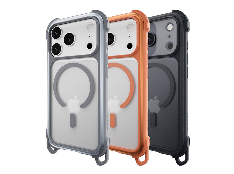 iPhone本体のカラーが楽しめる透明クリアケース