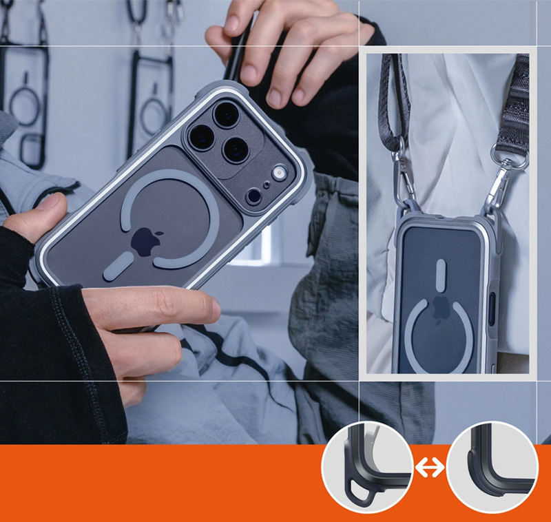 コーナーパーツ付け替え可能