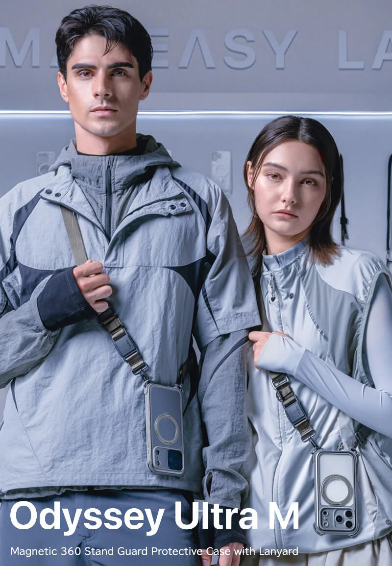 ショルダーストラップ付の耐衝撃ケース