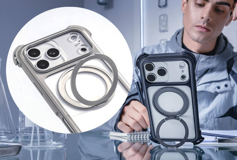 360度回転リングスタンド