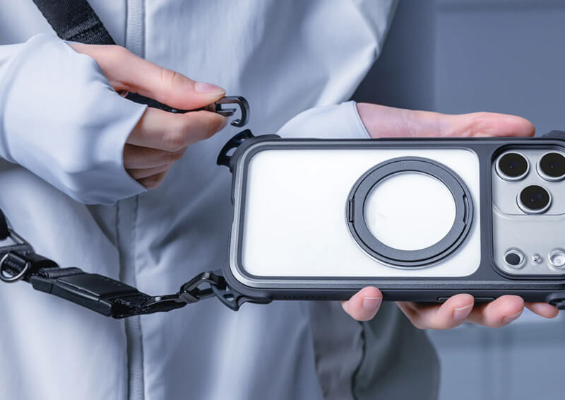 ショルダーストラップ付き