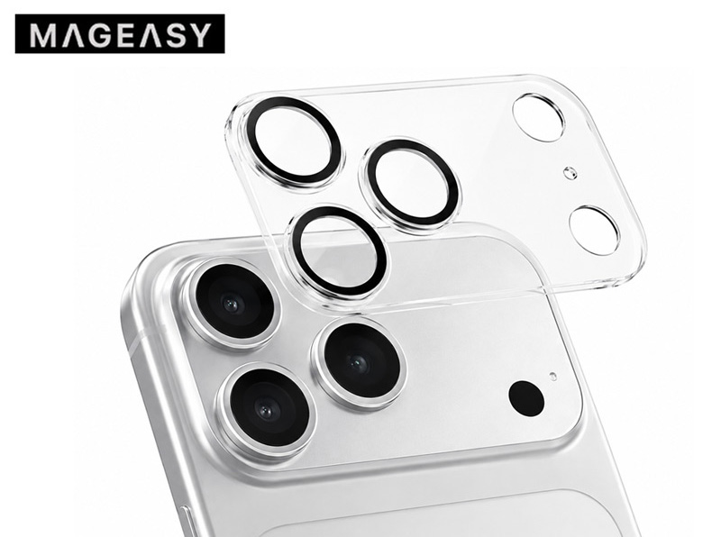 iPhone18Pro / iPhone18ProMax カメラレンズカバー MagEasy Lens Armor