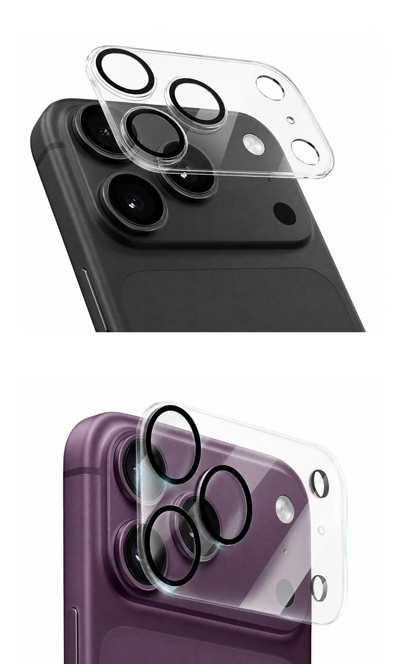 iPhone18Pro/iPhone18ProMax カメラ保護フィルム 透明 クリア