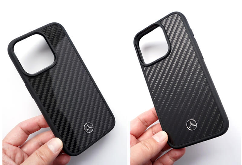 光沢のある美しいカーボンデザイン