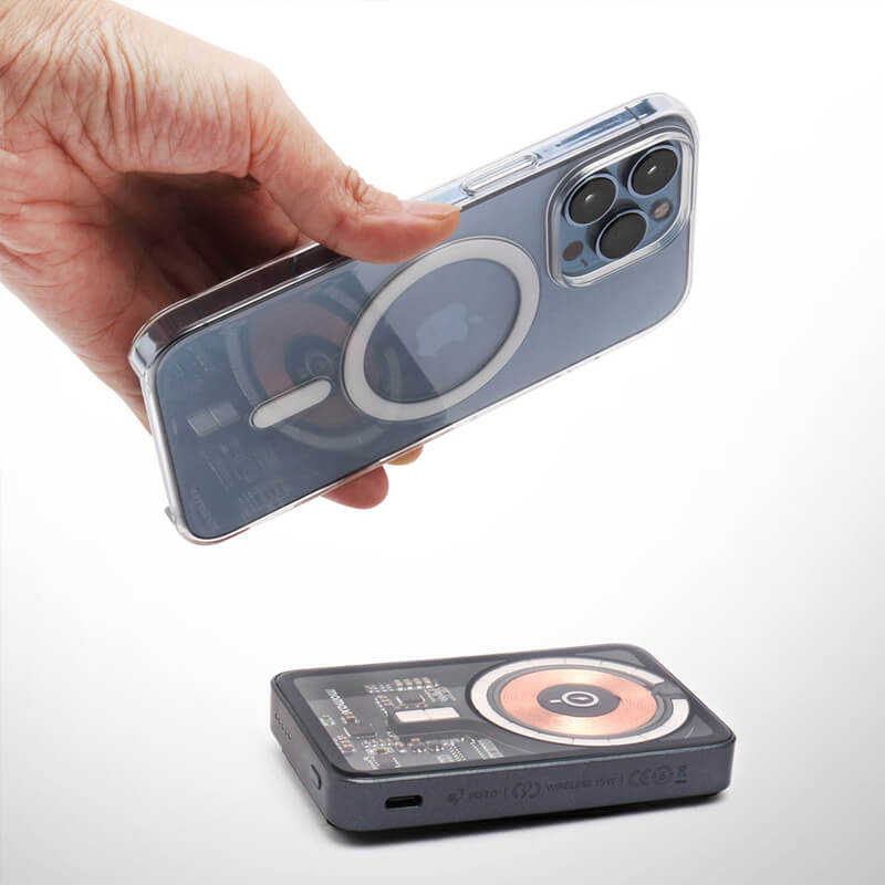 最大15Wのワイヤレス充電