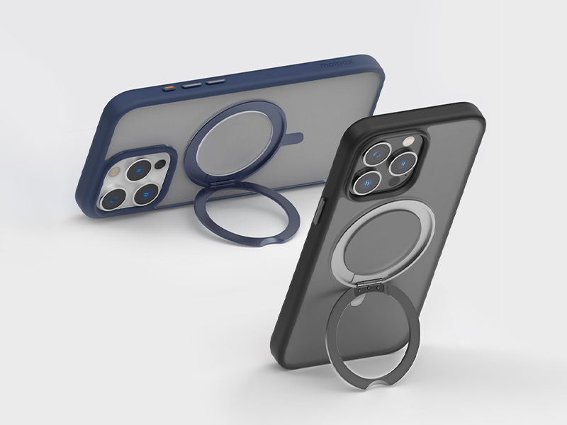 角度を自由に調整　スタンド機能