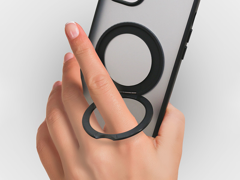 落下防止　スマホリング機能