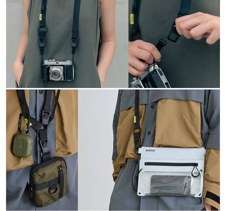 本製品はストラップのみとなり、ケースやiPhone本体、カメラ、バッグ、その他アクセサリーは付属致しません。