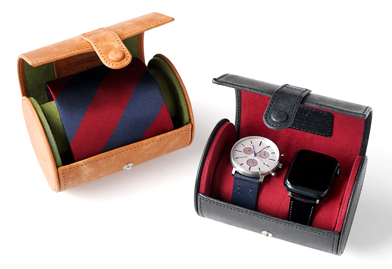 巻いて入れるだけの簡単収納