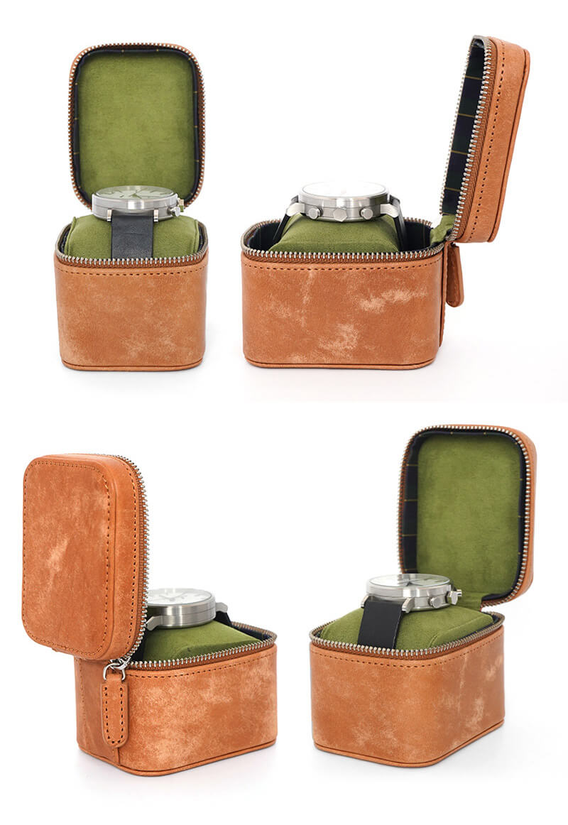 ぐるりとラウンドファスナー式になっています。