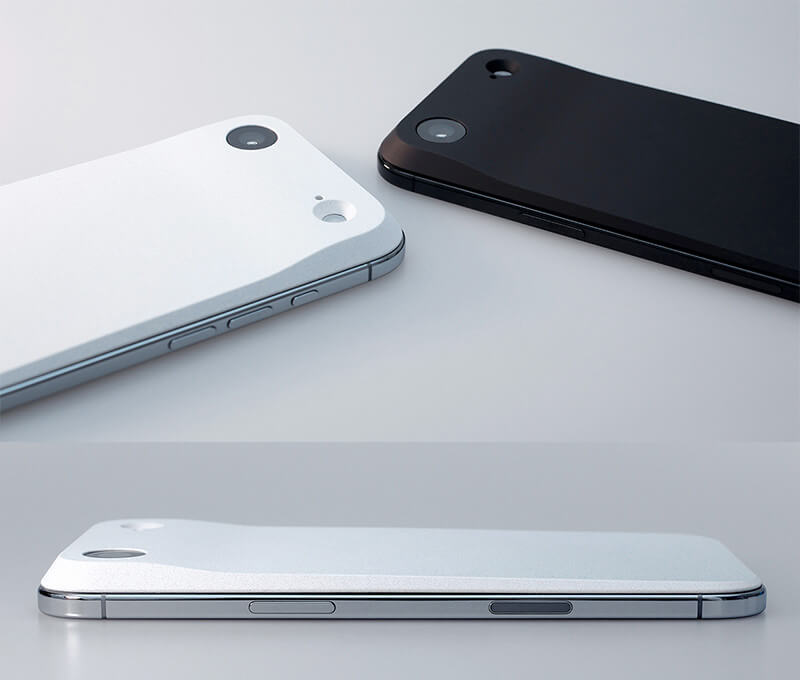 iPhone本体側面の保護機能はありません