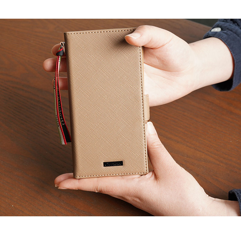 スクエアプレート PU Leather Book Type Case