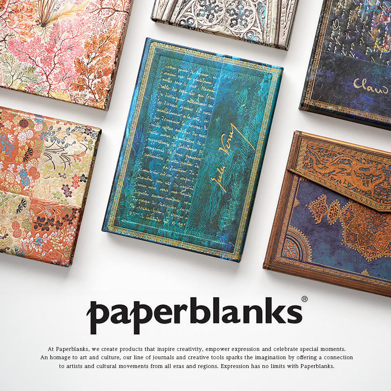 Paperblanks ペーパーブランクス ミディ サイズ 罫線