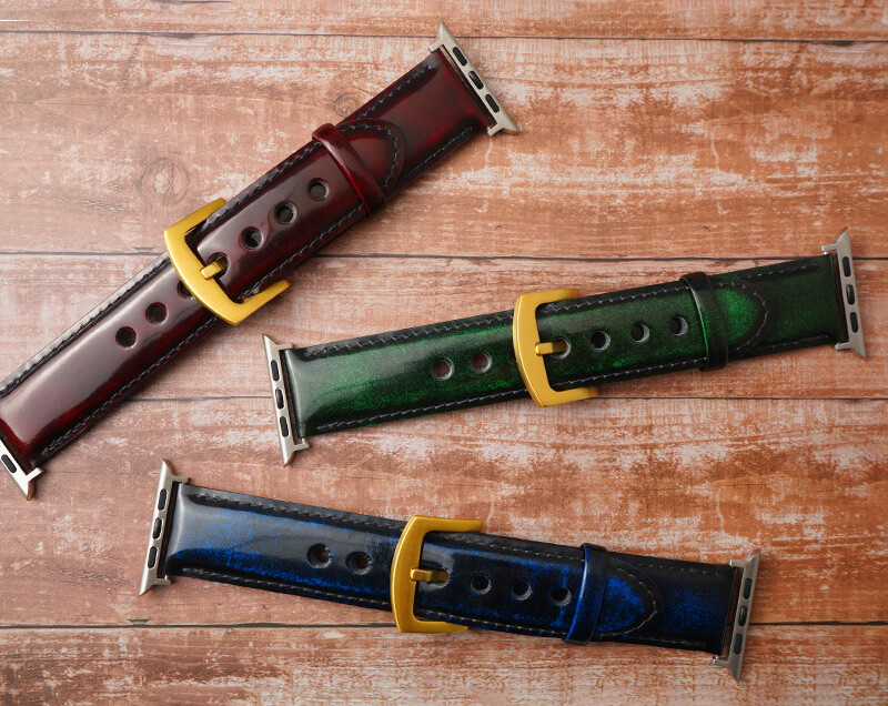 深みのあるグラデーション、3色