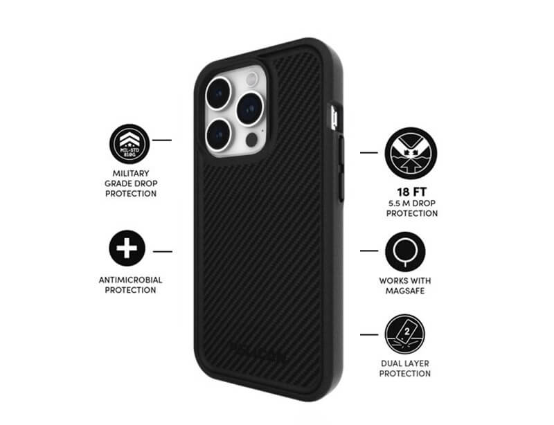 画面への衝撃、ほこり、鋭い攻撃から保護