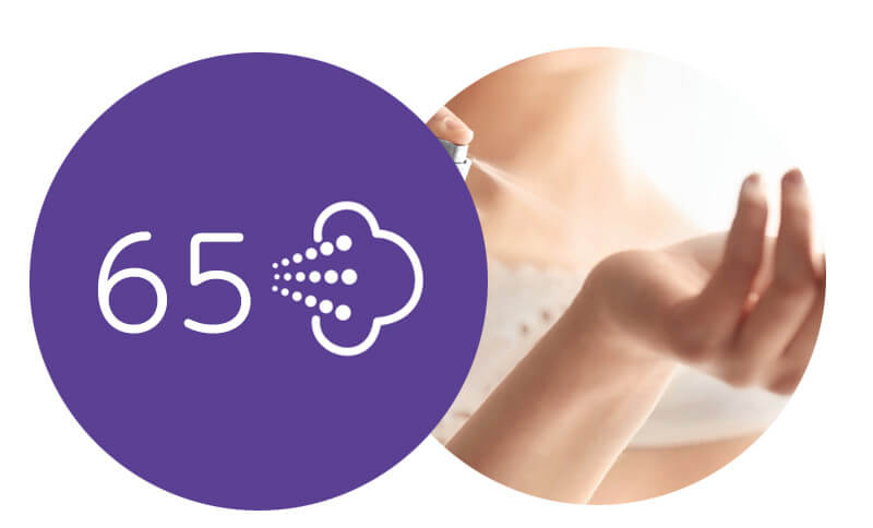 均一で細かいミスト