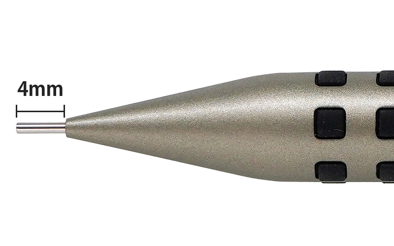 書いている文字が見やすい4mmパイプ