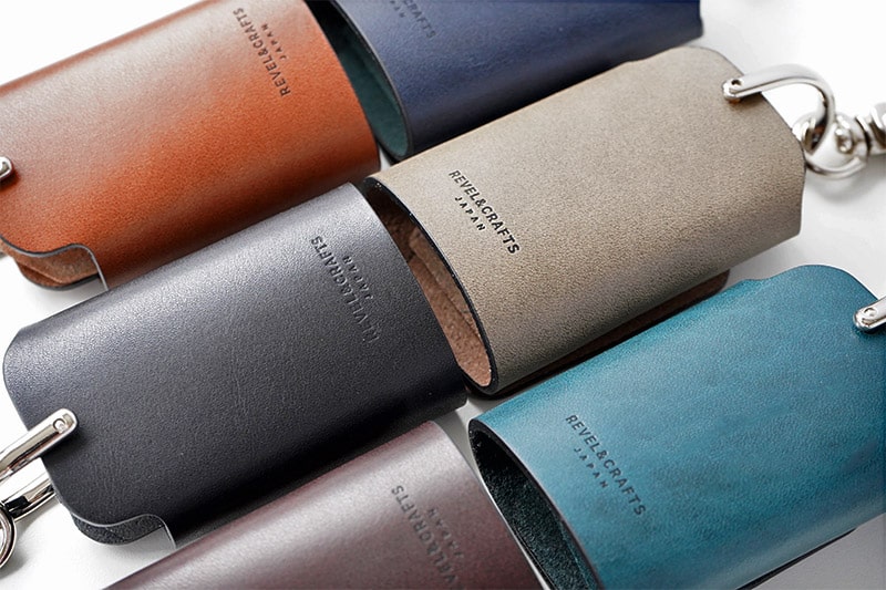 オリジナル牛革 EST OIL (エストオイル)を使ったスマートキーケース