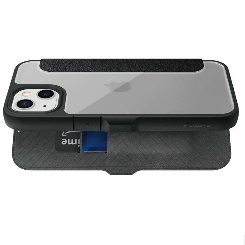 背面クリアタイプの手帳型 13 Pro ケース 手帳型 レザー 耐衝撃 背面 クリア